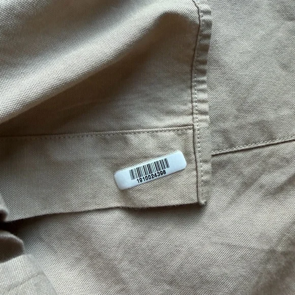 Tommy Hilfiger Men's Tan Dress Shirt - Picture 9 of 11